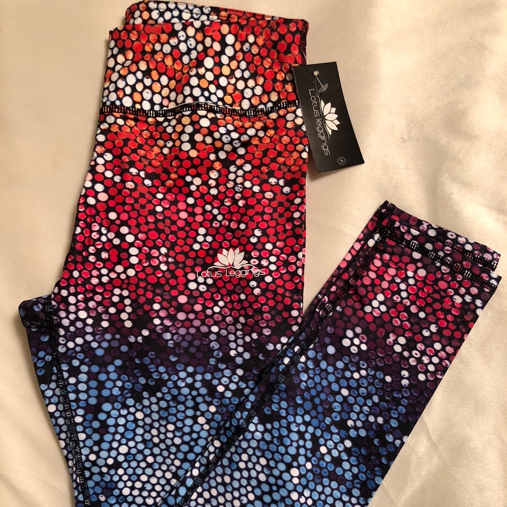 LotusXLite Rainbow Mosaic Leggings